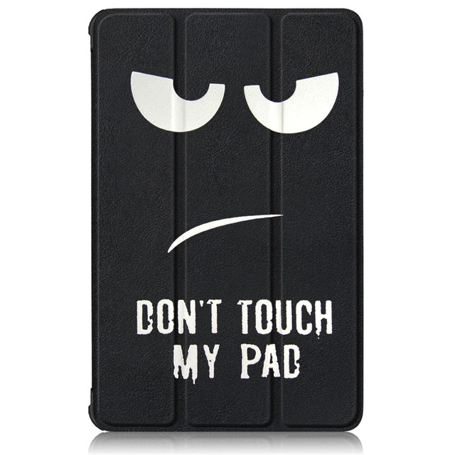 Alogy Etui na tablet Book Cover do Realme Pad Don't Touch My Pad