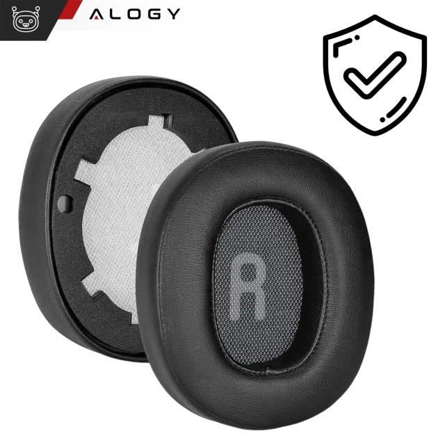Nauszniki 2x wymienne pady gąbki do słuchawek do JBL Tune 700BT 710BT 720BT 750BTNC Alogy Earpads Czarne + urządzenie do demontażu
