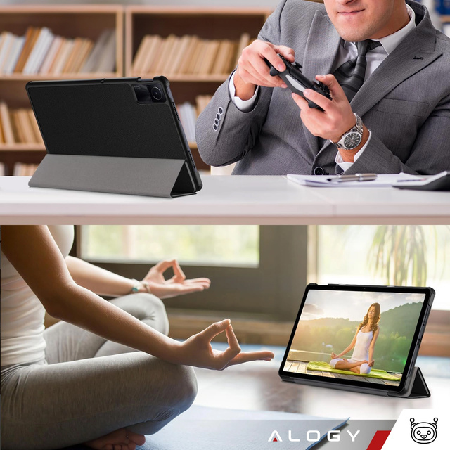 Etui na tablet do Xiaomi Redmi Pad SE 2023 11" obudowa ochronna z klapką Case Alogy Book Cover Czarne