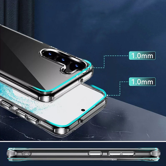 Alogy Etui ochronne obudowa Hybrid Case do Samsung Galaxy S23 Plus Przezroczyste
