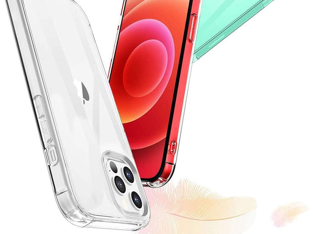Alogy Etui na telefon ShockProof do Apple iPhone 12 Pro Max przezroczyste