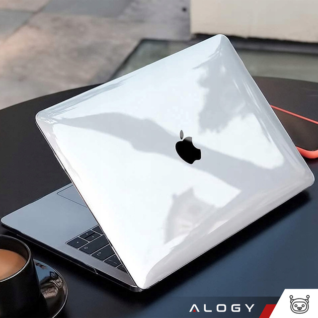 Alogy Hard Case Etui do Apple MacBook Air 13 2021 2020 M1 2019 2018 A2337 A2179 A1932 Przezroczyste