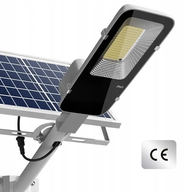 Lampa solarna Uliczna LED wodoodporna IP65 ścienna Alogy SolarBright 6000mAh do domu elewacyjna światło