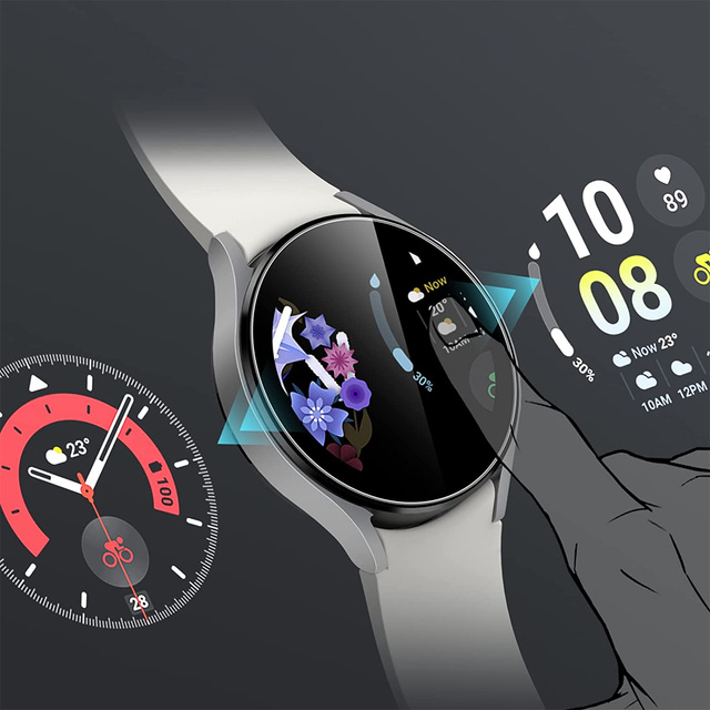 Alogy 2x Szkło Hartowane do smartwatcha do Samsung Galaxy Watch 5 44mm