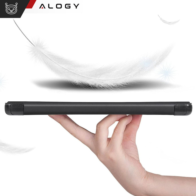 Alogy Etui na tablet Lenovo Tab M9 2023 9" TB310XU TB310FU Book Cover Case Czarne