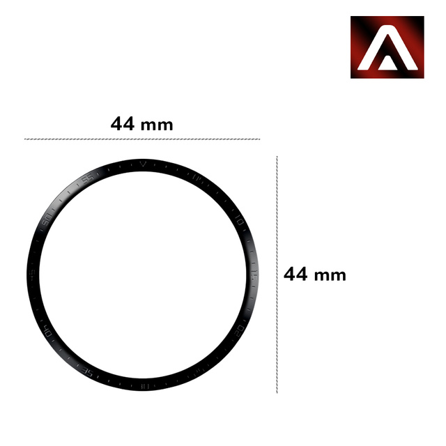 Alogy 2x Szkło na smartwatch elastyczne 3D do Huawei Watch GT 3 46mm Black