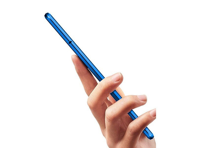 Etui na telefon magnetyczne Dr.Fit szklane do Huawei P40 Niebieskie