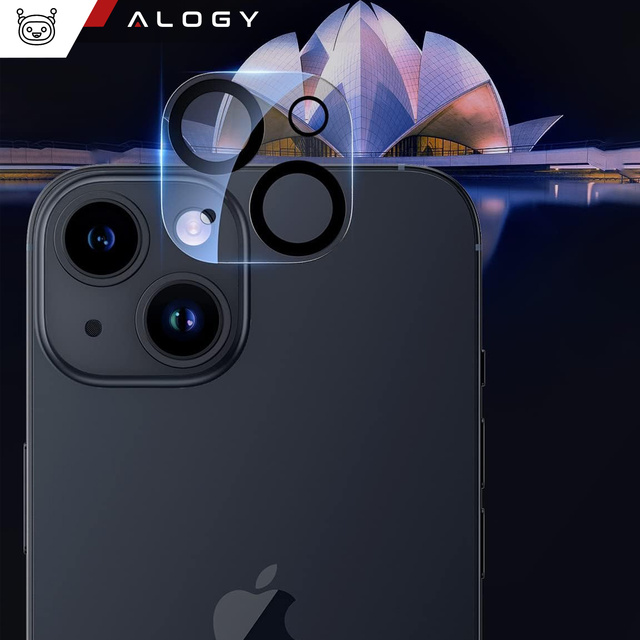  Alogy Hybrid Case Etui pancerne + 2x Szkło na ekran + 2x obiektyw do Apple iPhone 14 Zestaw 5w1