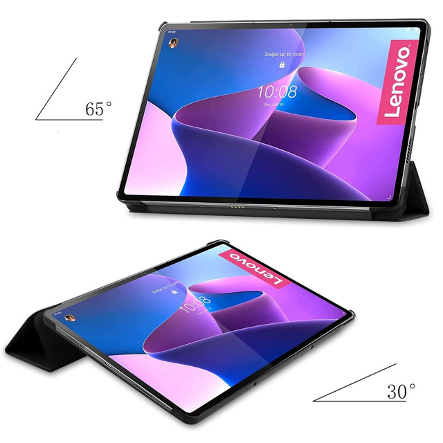 Alogy Etui Book Cover Case do Lenovo Tab P12 Pro 12.6" TB-Q706F, TB-Q706L Czarny
