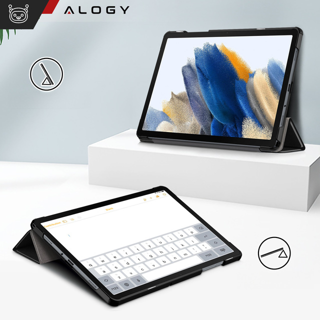 Etui do Samsung Galaxy Tab A9+ 2023 11" (X210/X215/X216) Alogy Book Cover Case obudowa ochronne Czarne