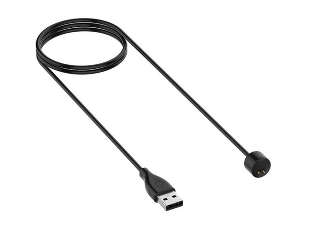 Alogy Ładowarka do smartwatch kabel USB do Xiaomi Mi Band 5 Global czarny