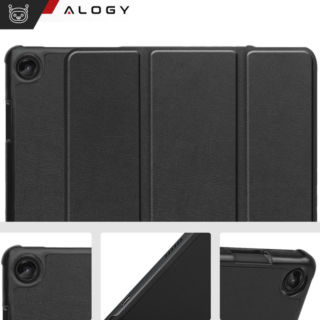 Alogy Etui na tablet do Lenovo Tab M10 3gen 3 gen 10.1” 2022 TB-328FU TB-328XU Book Cover Case Czarne