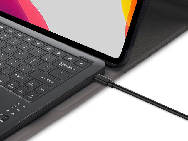 Alogy Etui Smart klawiatura bluetooth do Galaxy Tab S7 FE T730/ S7 Plus 12.4 T970/T976