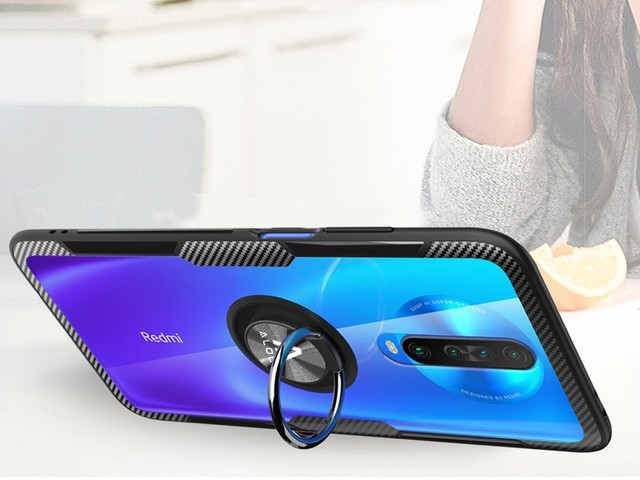 Etui na telefon Alogy Armor Ring Holder do Xiaomi Redmi K30/ Poco X2 czarne