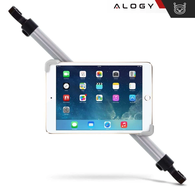 Alogy Uchwyt samochodowy na zagłówki do telefonu tabletu 7"-10,5"