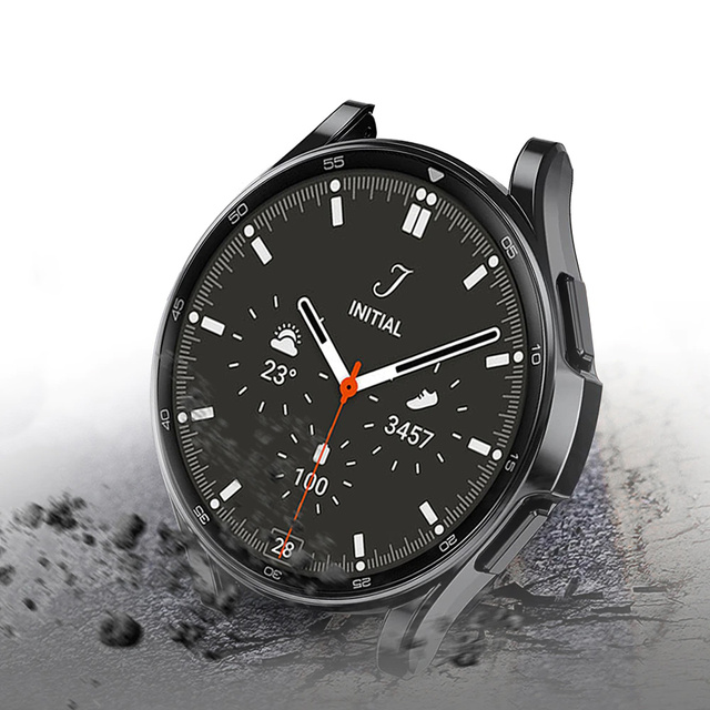 Alogy Case Etui silikonowe do Huawei Watch GT 2 Sport/ Classic 46mm Czarne
