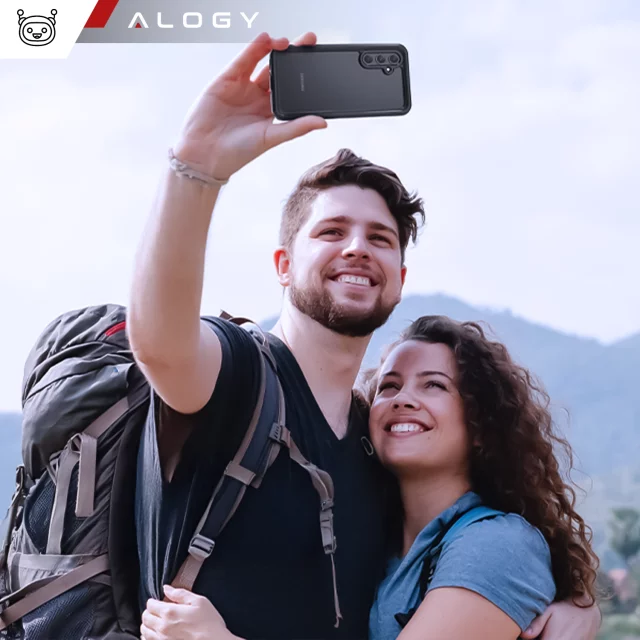Etui Wodoodporne do Samsung Galaxy A36 5G / A56 5G Alogy HydroArmor™ IP68 Case z przezroczystym tyłem Pancerna obudowa 360