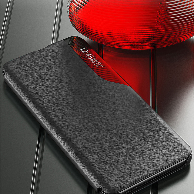 Alogy Etui na telefon Smart View Cover z klapką skórzane do Xiaomi Redmi Note 11/11s