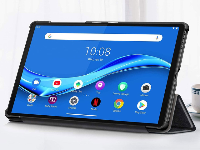 Alogy Etui do tabletu Smart Book do Lenovo M10 Gen 2 TB-X306  Czarny