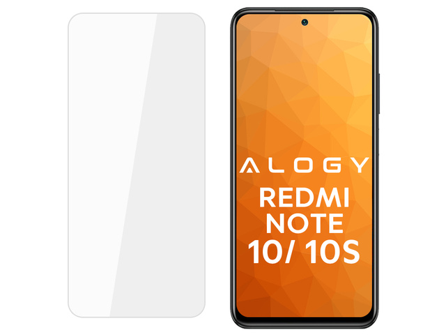 Alogy Szkło hartowane do telefonu na ekran do Xiaomi Redmi Note 10/10s