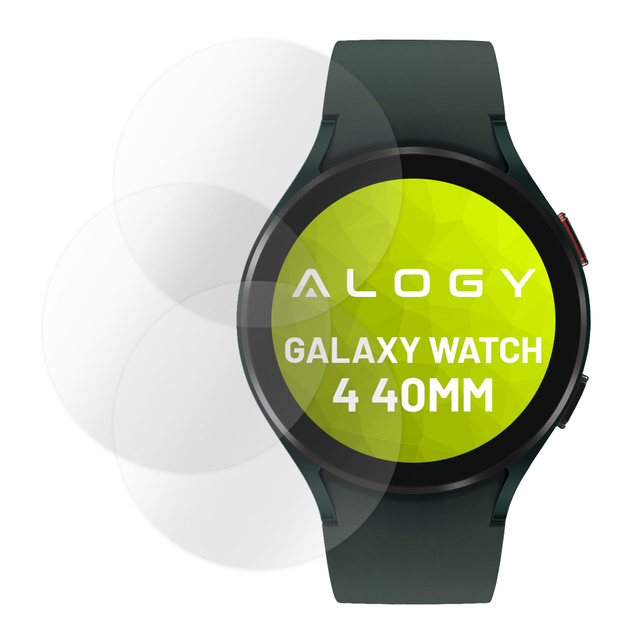 Alogy Folia hydrożelowa x3 Hydrogel do Samsung Galaxy Watch 4 40mm