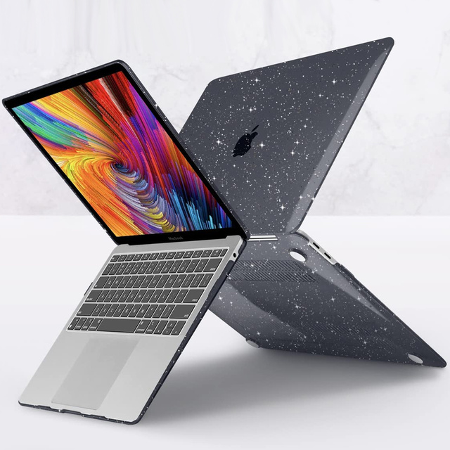 Alogy Etui Hard Case do Apple MacBook Air 13 M1 2020 Glitter Black