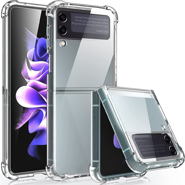 Alogy Etui na telefon pancerne ShockProof Case do Samsung Galaxy Z Flip 3 5G Clear