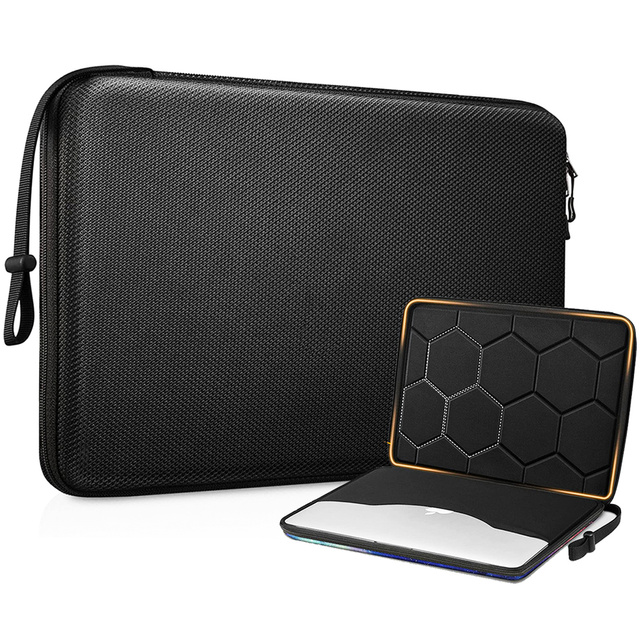 Alogy Hard Foam Bag Torba na laptopa, MacBooka Air Pro 13.3" etui ochronne do laptopów 13-14" Czarna