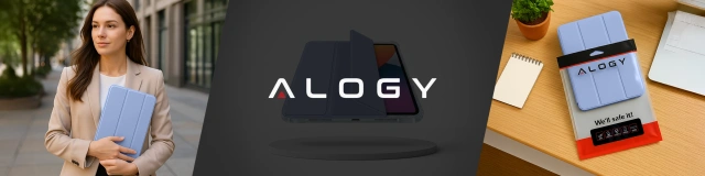 Etui do Apple iPad 11gen. 11" 2025 / 10gen. 10.9" 2022 – hybrydowa ochrona z miejscem na rysik, składana okładka z funkcją podstawki, precyzyjne dopasowanie – Alogy HybridBook™ Case Lawendowy