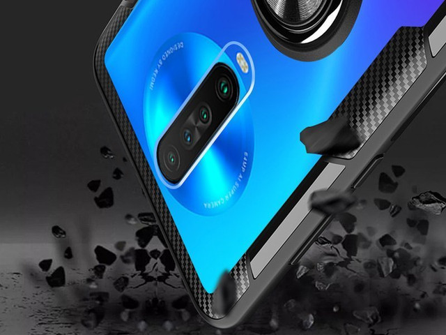 Etui na telefon Alogy Armor Ring Holder do Xiaomi Redmi K30/ Poco X2 czarne