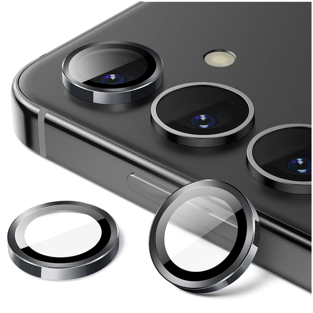 Alogy Lens Protector PRO+ Szkło do Samsung Galaxy S24+ Plus osłona na aparat obiektyw nakładka ochronna