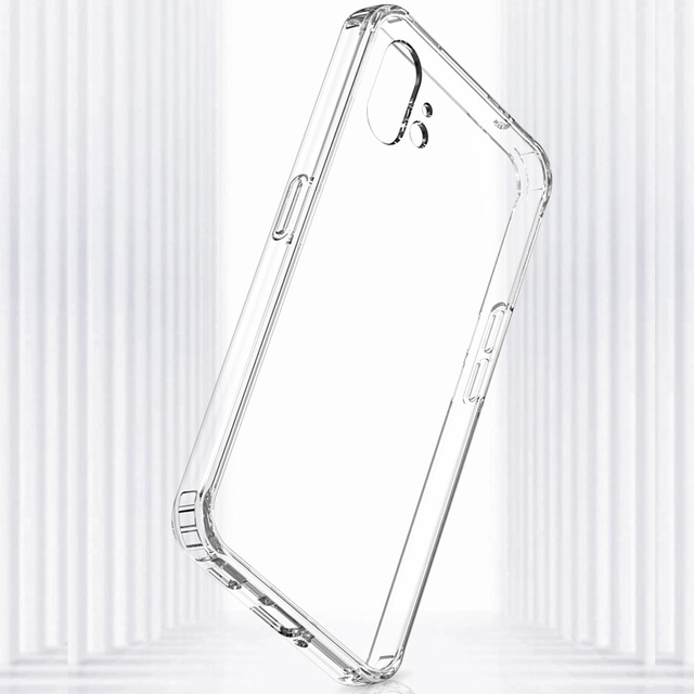 Alogy Etui ochronne na telefon obudowa Hybrid Case do Nothing Phone 1 Przezroczyste