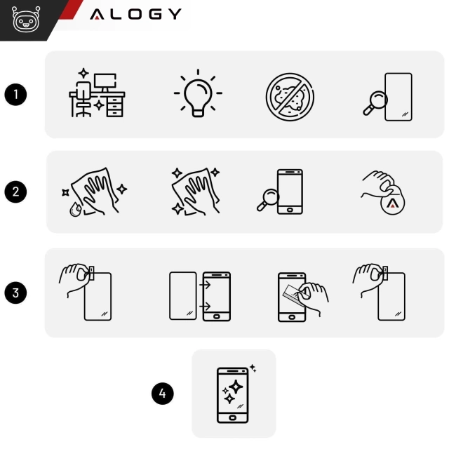 Szkło hartowane do Redmi Pad SE 8.7" 4G Alogy Screen Protector Pro+ 9H ochronne na ekran