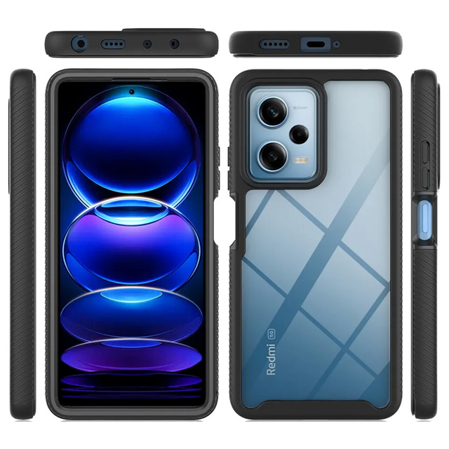 Alogy Etui pancerne Defense360 Pro + Screen Protector do Xiaomi Redmi Note 12 Pro / Poco X5 Pro Black