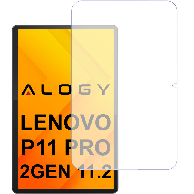 Szkło hartowane na ekran Lenovo P11 Pro 2Gen 11.2 TB132 TB-132FU TB-132XU 2gen Alogy Screen Protector Pro+ 9H