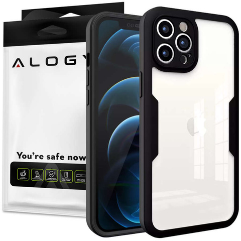 Alogy Etui na telefon Pancerne 360 obudowa Armor Case do Apple iPhone 13 Pro Max Black