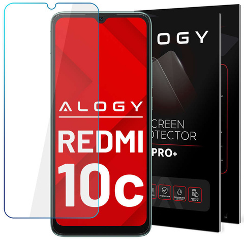 Alogy Szkło hartowane 9H ochrona na ekran do Xiaomi Redmi 10c