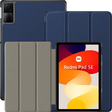 Etui na tablet do Xiaomi Redmi Pad SE 2023 11" obudowa ochronna z klapką Case Alogy Book Cover Granatowe