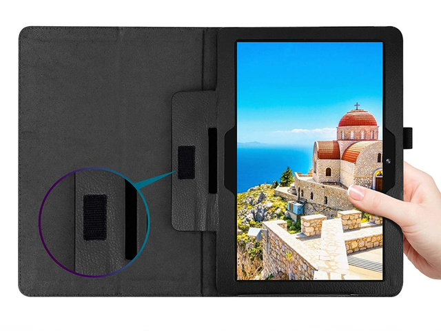Alogy Etui na tablet stojak do Lenovo Tab M10 10.1 TB-X505 F/L Czarne