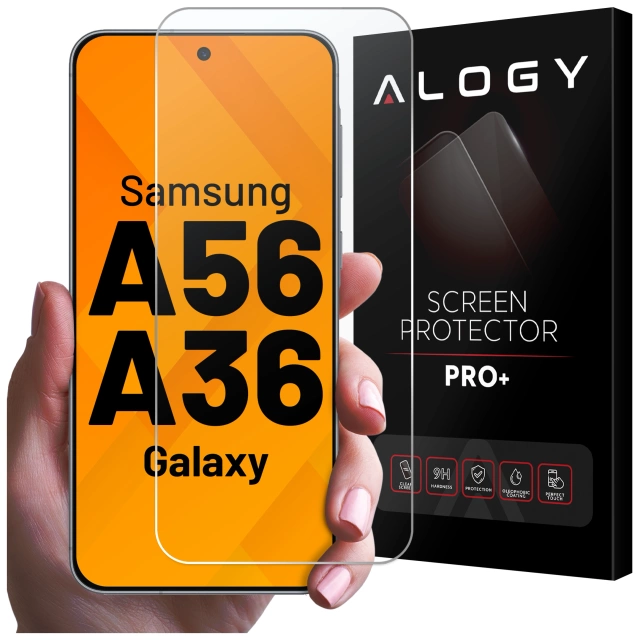 Szkło hartowane do Samsung Galaxy A56/A36 ochronne szkiełko na ekran 9H Alogy Heavy Pro+™️