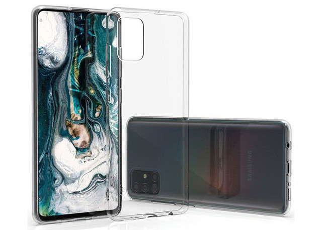 Etui na telefon silikonowe Alogy obudowa case do Samsung Galaxy A51 Crystal Case