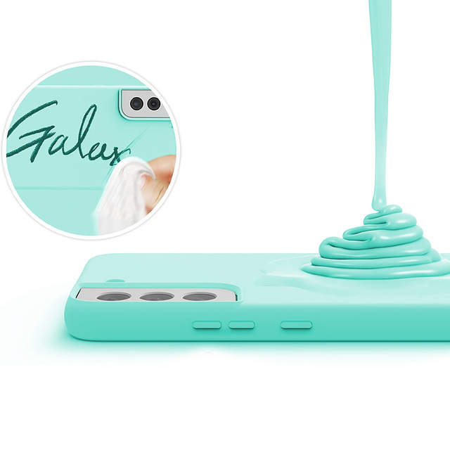 Alogy Thin Soft Case Etui ochronne do telefonu do Samsung Galaxy S22 Turkusowe