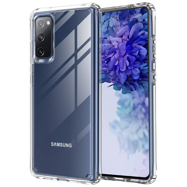 Alogy Etui ochronne obudowa Hybrid Clear Case do Samsung Galaxy S20 FE / S20 FE 5G Przezroczyste