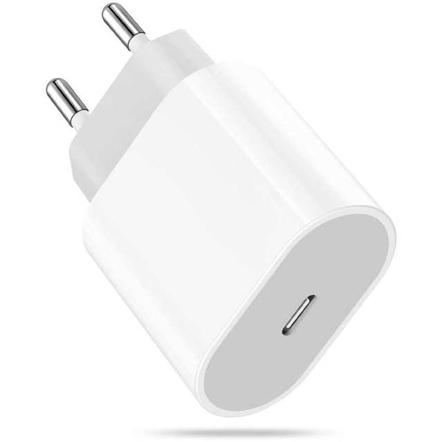 Alogy Ładowarka sieciowa USB-C Type-C PD Szybkie ładowanie 18W Biała