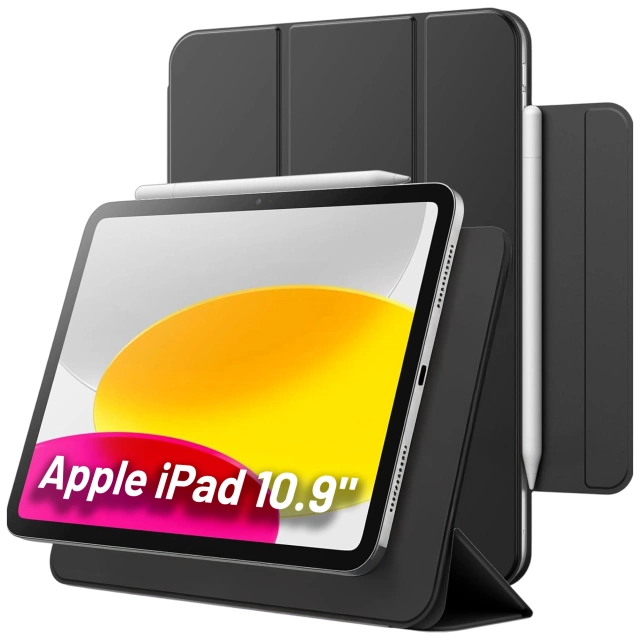 Etui magnetyczne 360 do Apple iPad 10.9" gen 10 Alogy Magnetic 360 Case obudowa ochronna na tablet Czarne
