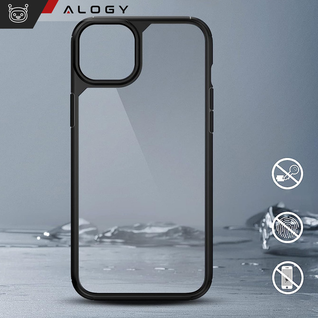  Alogy Hybrid Case Etui pancerne + 2x Szkło na ekran + 2x obiektyw do Apple iPhone 14 Zestaw 5w1