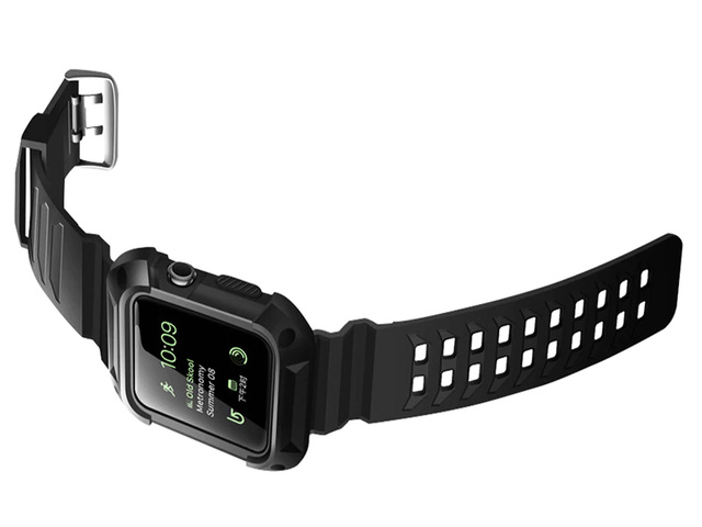 Alogy Etui do smartwatcha z paskiem Armor Case do Apple Watch 4/5/6/SE 44mm