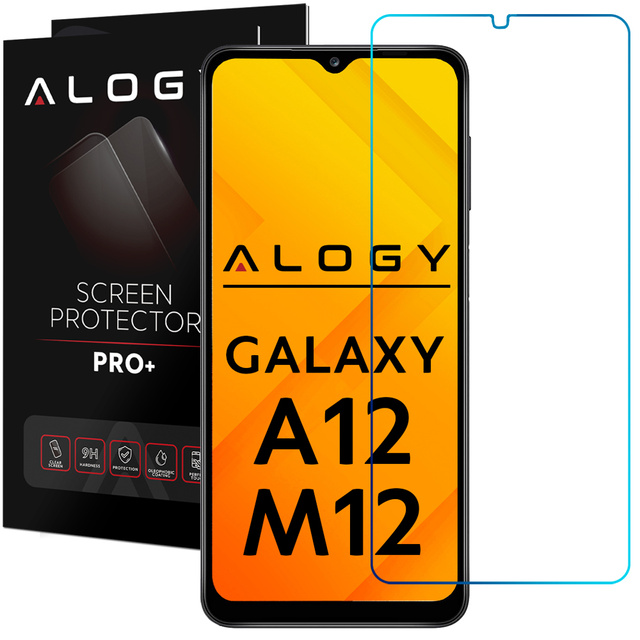 Alogy Szkło hartowane do telefonu na ekran do Samsung Galaxy A12