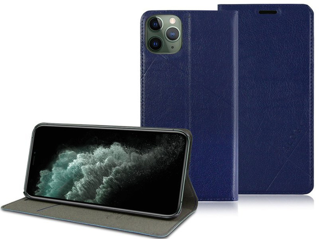 Etui na telefon Alogy portfel do Apple iPhone 11 Pro Max Granatowe