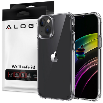 Alogy Etui na telefon Hybrid Case do Apple iPhone 13 Mini Przezroczyste